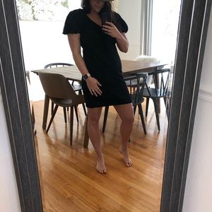 Black French connection dress size 8 US